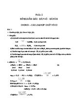 Tài liệu Hướng dẫn học Hóa học 9 - Phần 2